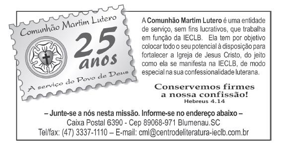 Comunhão Martim Lutero - 25 Anos