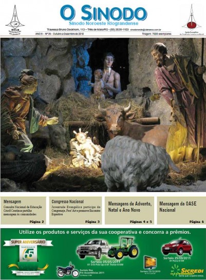 Jornal O Sínodo - Nº. 39 - Outubro - Dezembro 2010