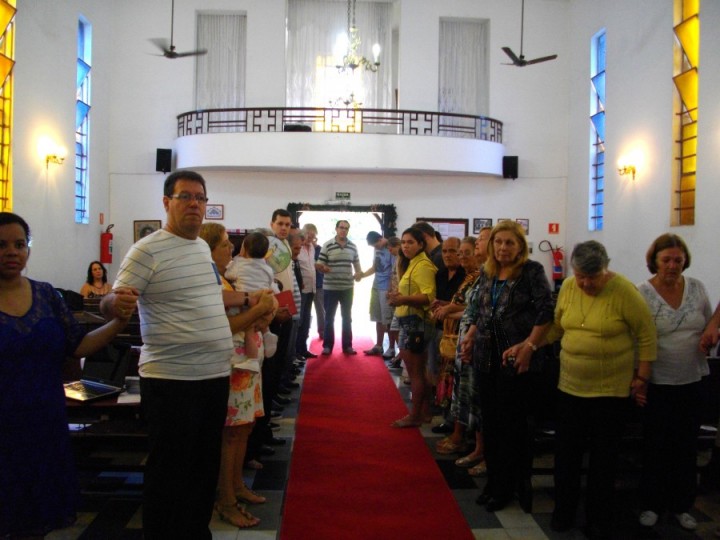 Comunhão no Culto 14/12/2014