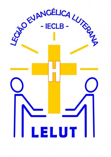 Logo da Legião Evangélica Luterana - LELUT