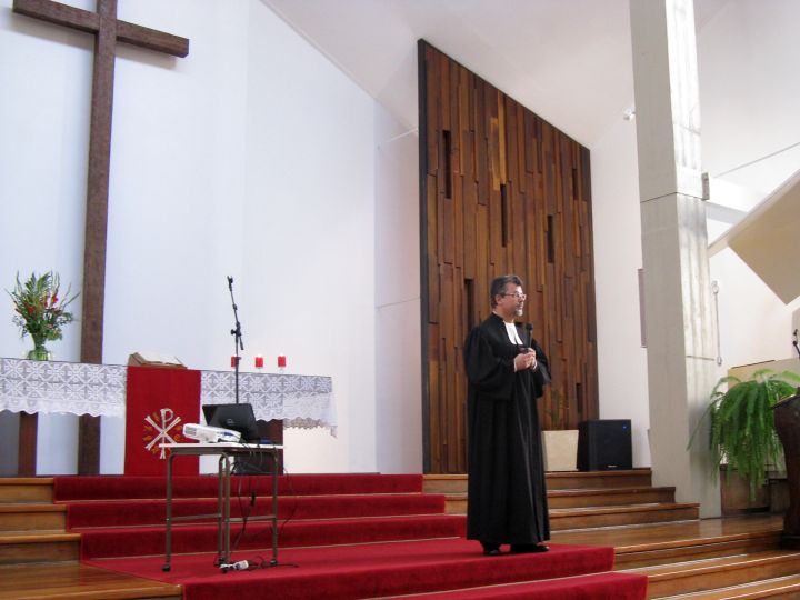 Pastor Mauro Schwalm - Lançamento da Campanha Vai e Vem 2012 - Porto Alegre-RS