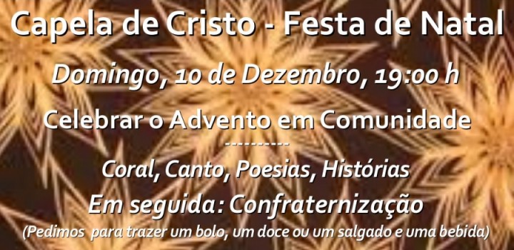 Convite Festa de Advento 2017