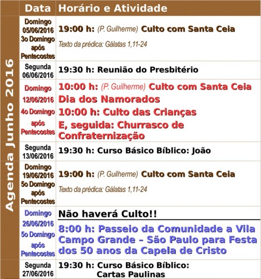 Agenda Santos 2016.06