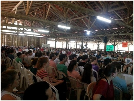 Sinodo Norte Catarinense no Acampamento Jovem