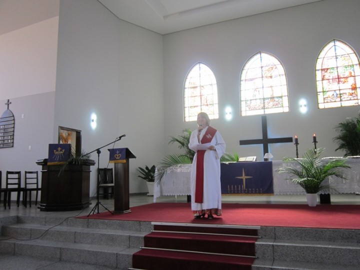 Culto de encerramento do Jejum Diaconal em Jaraguá do Sul