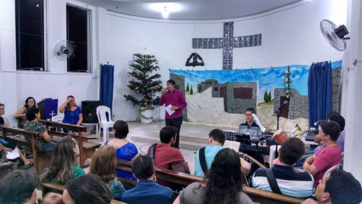 Programa de Natal na Comunidade de Soteco - Vila Velha