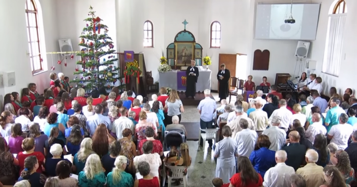 Altenfeier na Comunidade em Santa Maria de Jetibá/ES