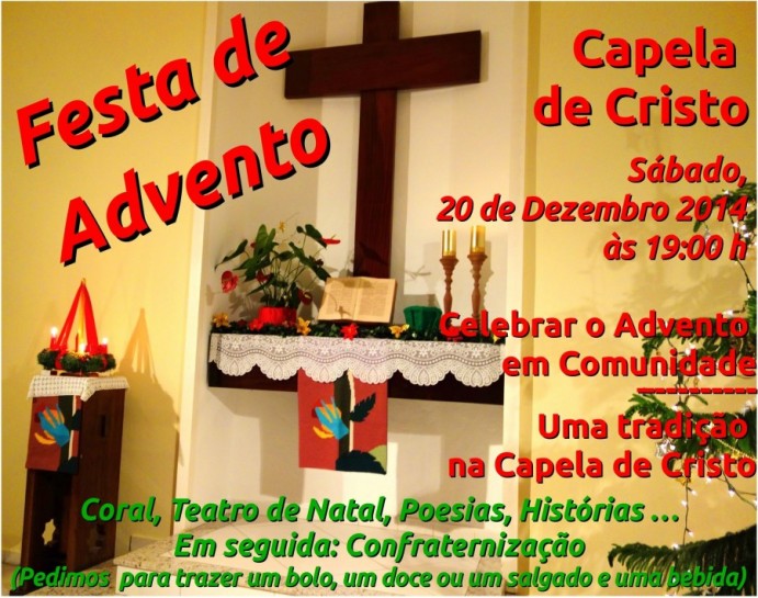 Convite Festa de Advento