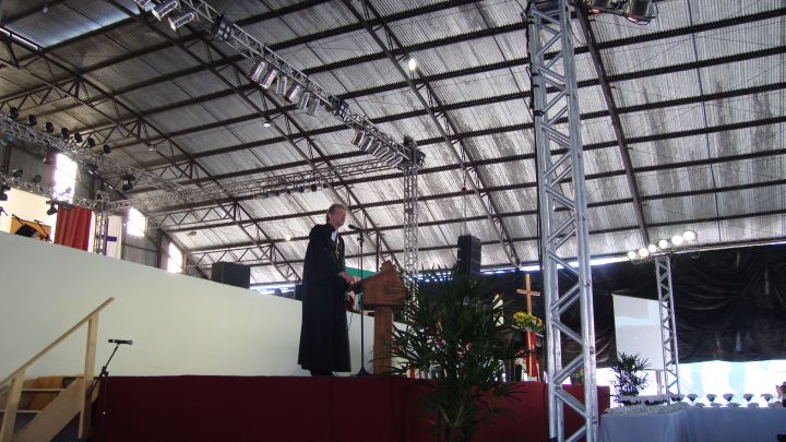 Pastor Presidente Dr. Nestor Friedrich  -  Dia da Igreja - Sínodo Nordeste Gaúcho - 3 de  junho de 2012