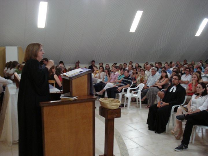 Culto de despedida da Pa. Silvia Genz