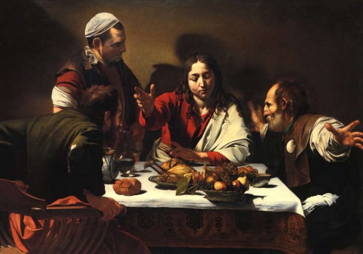 Ceia de Emaús - Caravaggio