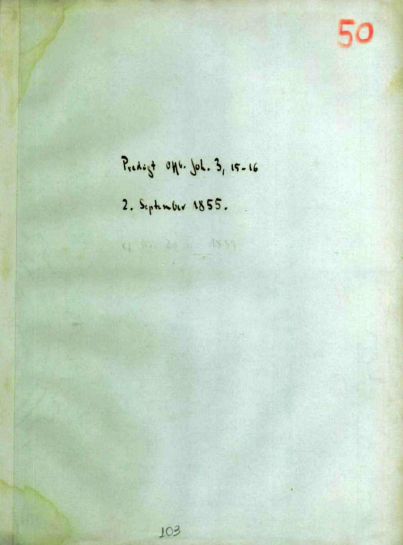 Pastor Friedrich Sauerbronn - Predigt/Prédic a - Apocalipse 3.15-16 - 02/09/1855