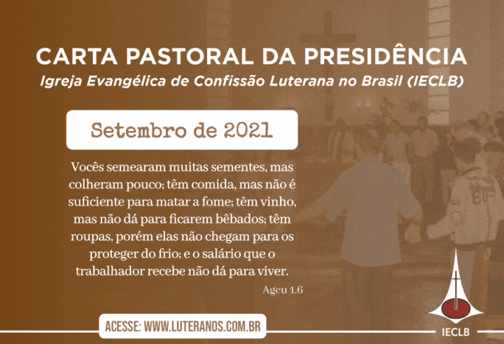 Carta Pastoral da Presidência - Setembro 2021