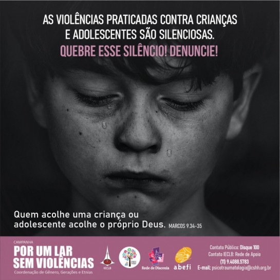 Por um lar sem violências 25 - Crianças e Adolescentes