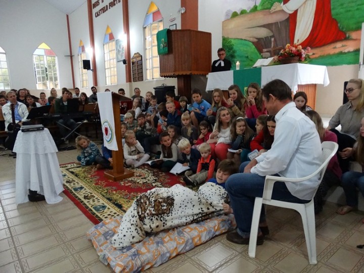 Celebração em homenagem ao Dia dos Pais