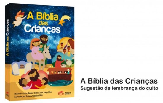 Lembrança do culto - A Bíblia das Crianças