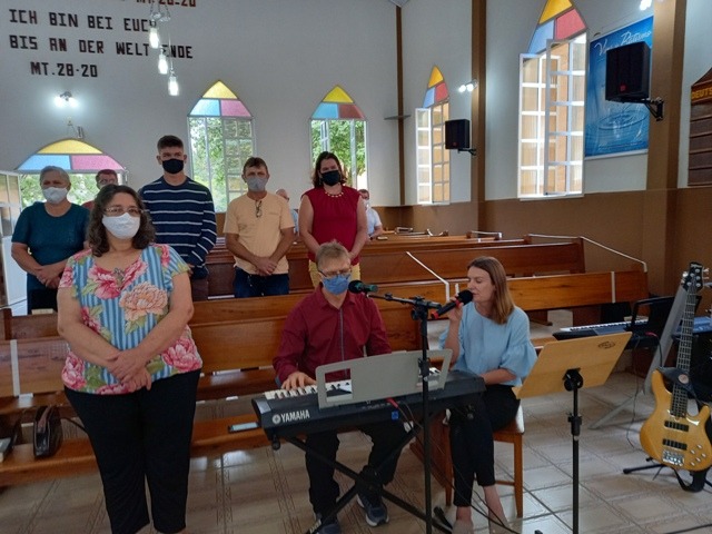 Culto na Comunidade de Belém - Paróquia Aliança