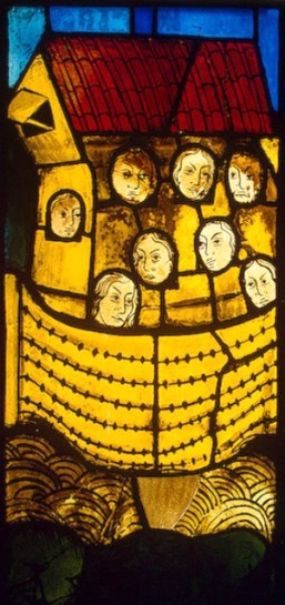 late_14th_century_stained_glass_Master_Marienkirche_Germany_transferred_to_St_Petersburg_Hermitage_Museum_after_WWII