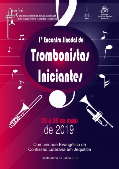 1º Encontro Sinodal de Trombonistas Iniciantes 2019 - Jequitibá