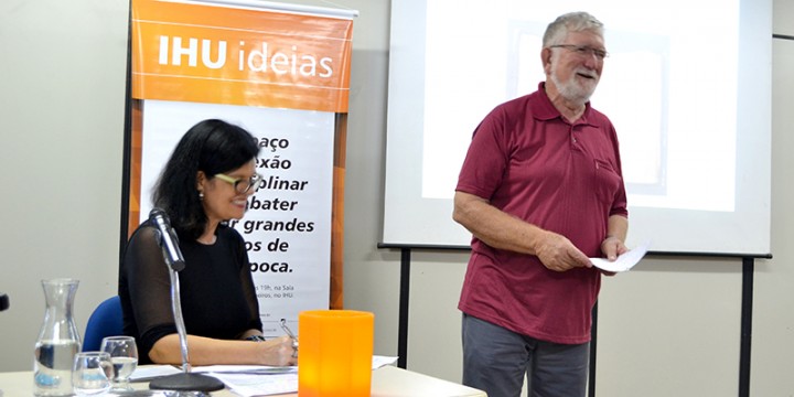 Yara Caznok e Martin Dreher (Fotos: Ricardo Machado/IHU)