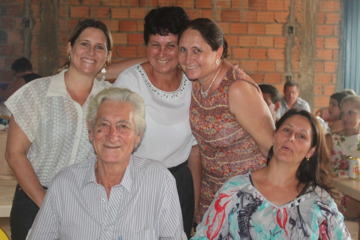 Família Glier presente na Festa