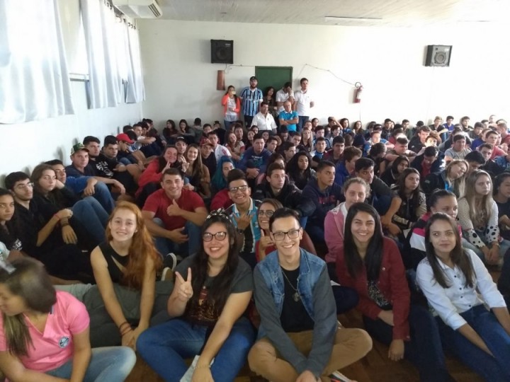 Trilha 8 em Escola Estadual em São Luiz Gonzaga/RS