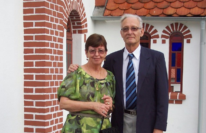 Creutzberg e esposa