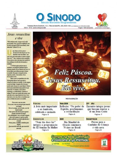 Jornal O Sínodo - Nº. 29 - Janeiro - Março 2008