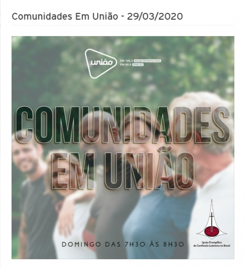 Comunidades em União