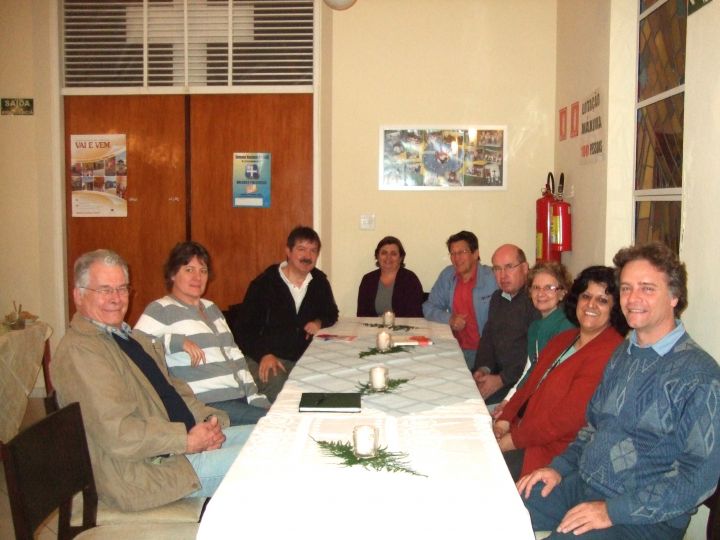 Kurt Herrera com Lideranças da Paróquia e do Centro Social Sal da Terra