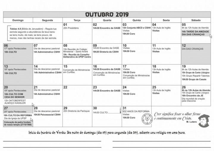 Calendario 2019 ABCD - 10