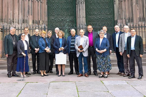 Membros da Comissão Luterana-Católica Romana sobre Unidade - Quinta Fase em Estrasburgo