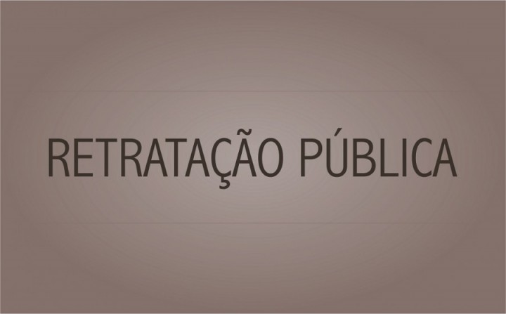 Retratação Pública