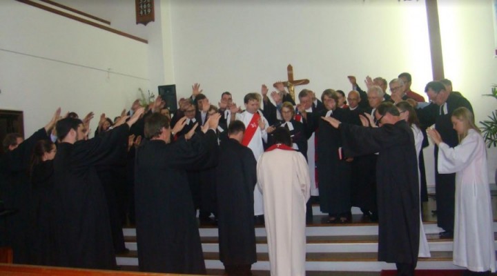 Culto de Investidura no Sínodo Nordeste Gaúcho - Estância Velha/RS