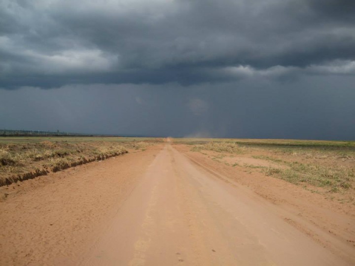 Caminho para Salto da Alegria.