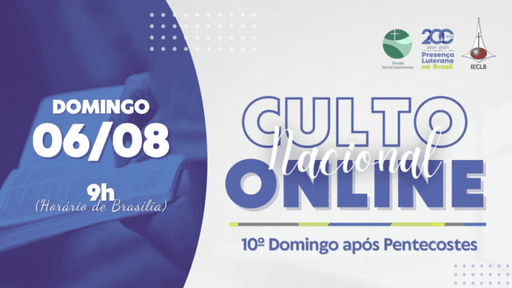 Culto Nacional Online 06 08 2023