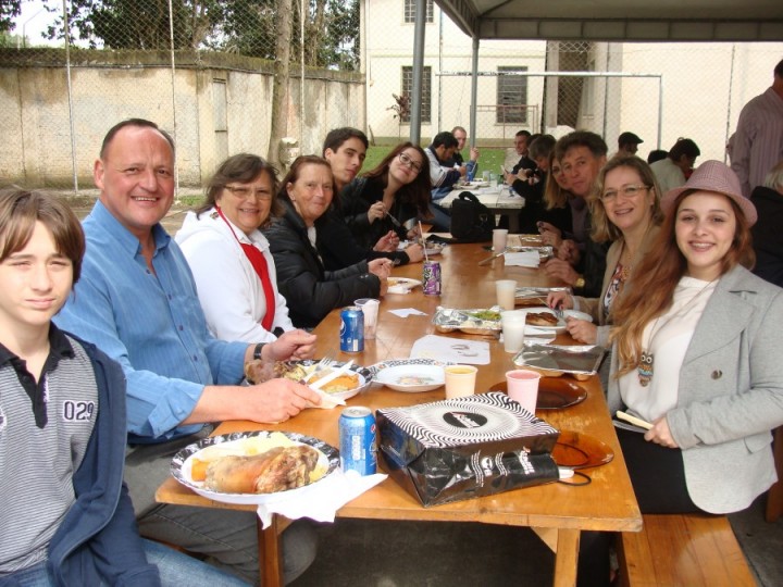 Almoço - momento de confraternização