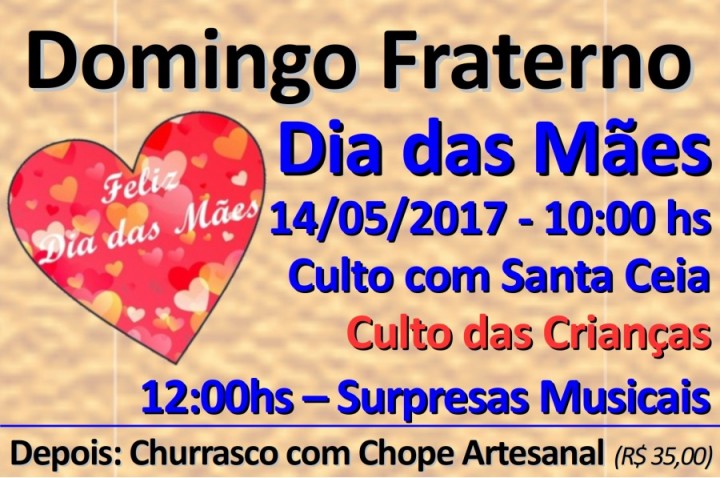 Domingo Fraterno 14.5.17