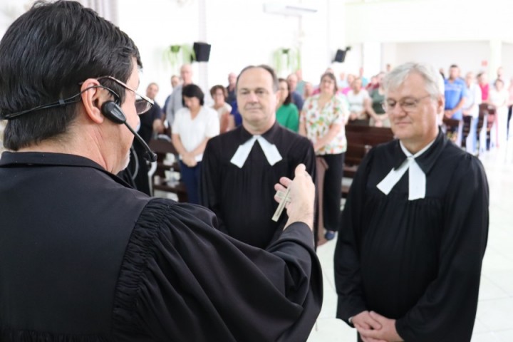 Culto de Investidura do Pastor Sinodal e Vice-Sinodal