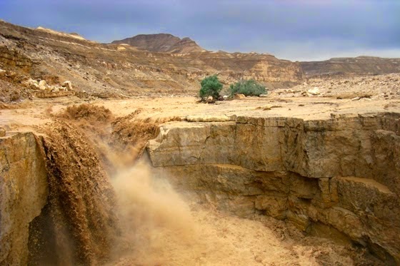 RIO ZIN RENASCE NO DESERTO DO NEGUEVE