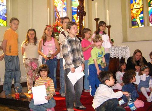 Culto Infantil - Dia dos Pais - 2005 - Centro-SP