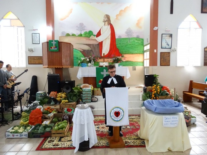 Culto em Ação de Graças na Comunidade de Belém