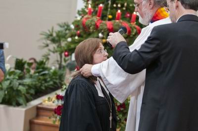 Pa. Silvia Beatrice Genz recebe a Cruz de Pastora Segunda Vice Presidente