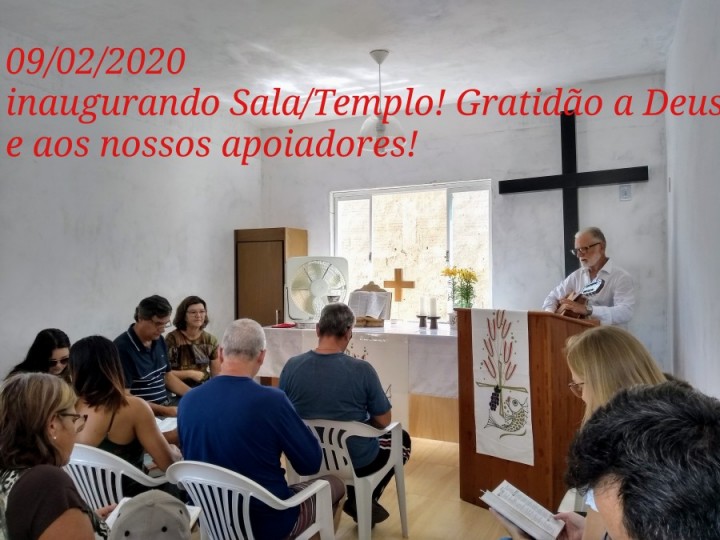 Inauguração Sala Templo