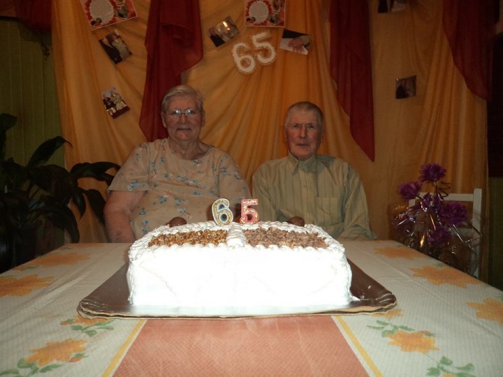 Arlindo e Selmira Eberts 65 anos sob a Bênção de Deus