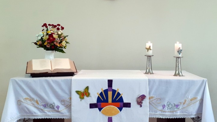 Altar Terceiro Domingo da Páscoa