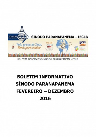 BOLETIM INFORMATIVO - CAPA