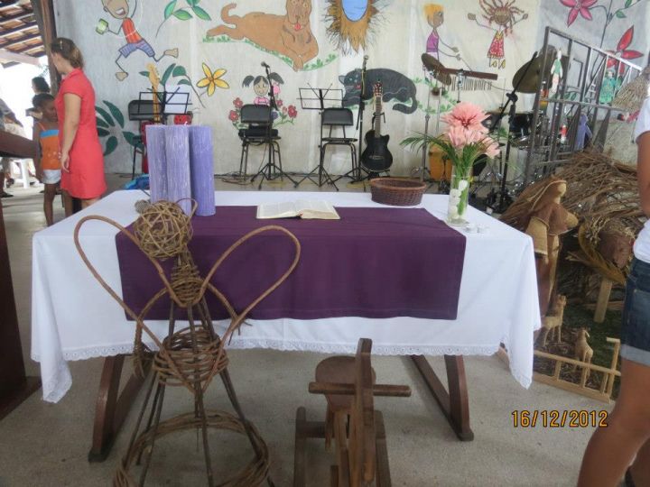 altar culto crianças