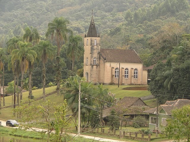 Itoupava Rega I foto Elemer Kroeger (igreja antiga)