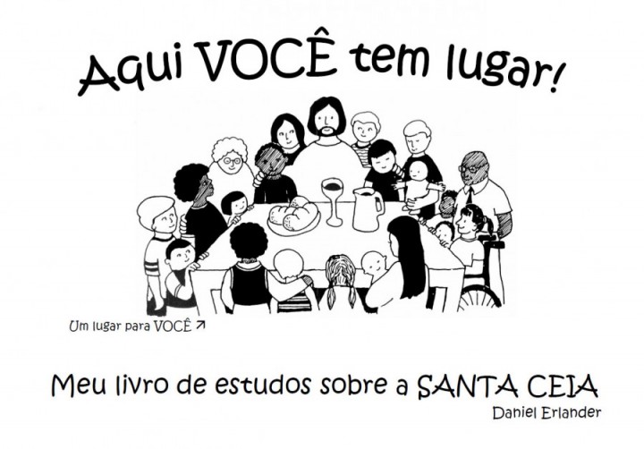 Aqui você tem lugar - Meu livro de estudos sobre SANTA CEIA